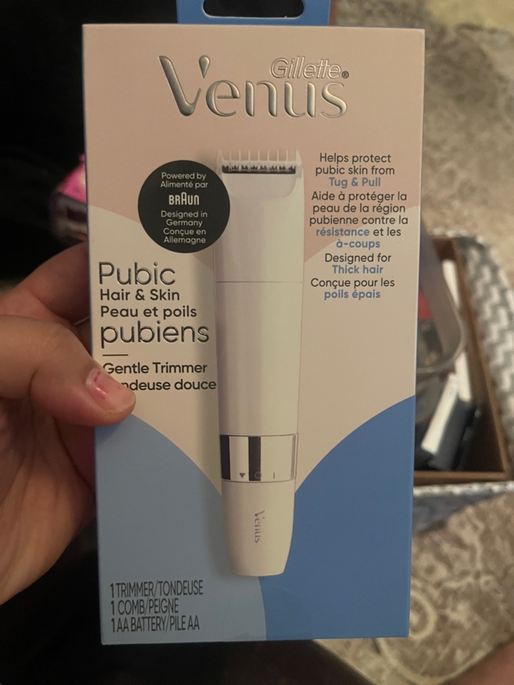 Venus Pubic Hair & Skin Gentle Trimmer